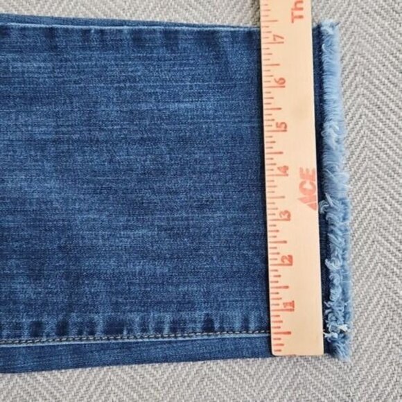 SEVEN 7 JEANS WOMEN'S TOWER STRAIGHT CROP DESIGNER SIZE 10 (36x24) New w/ Tags - Picture 14 of 16